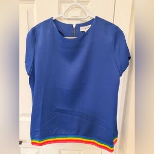 Mira Mikati Royal Blue Blouse